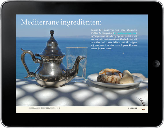 iPad magazine — spread